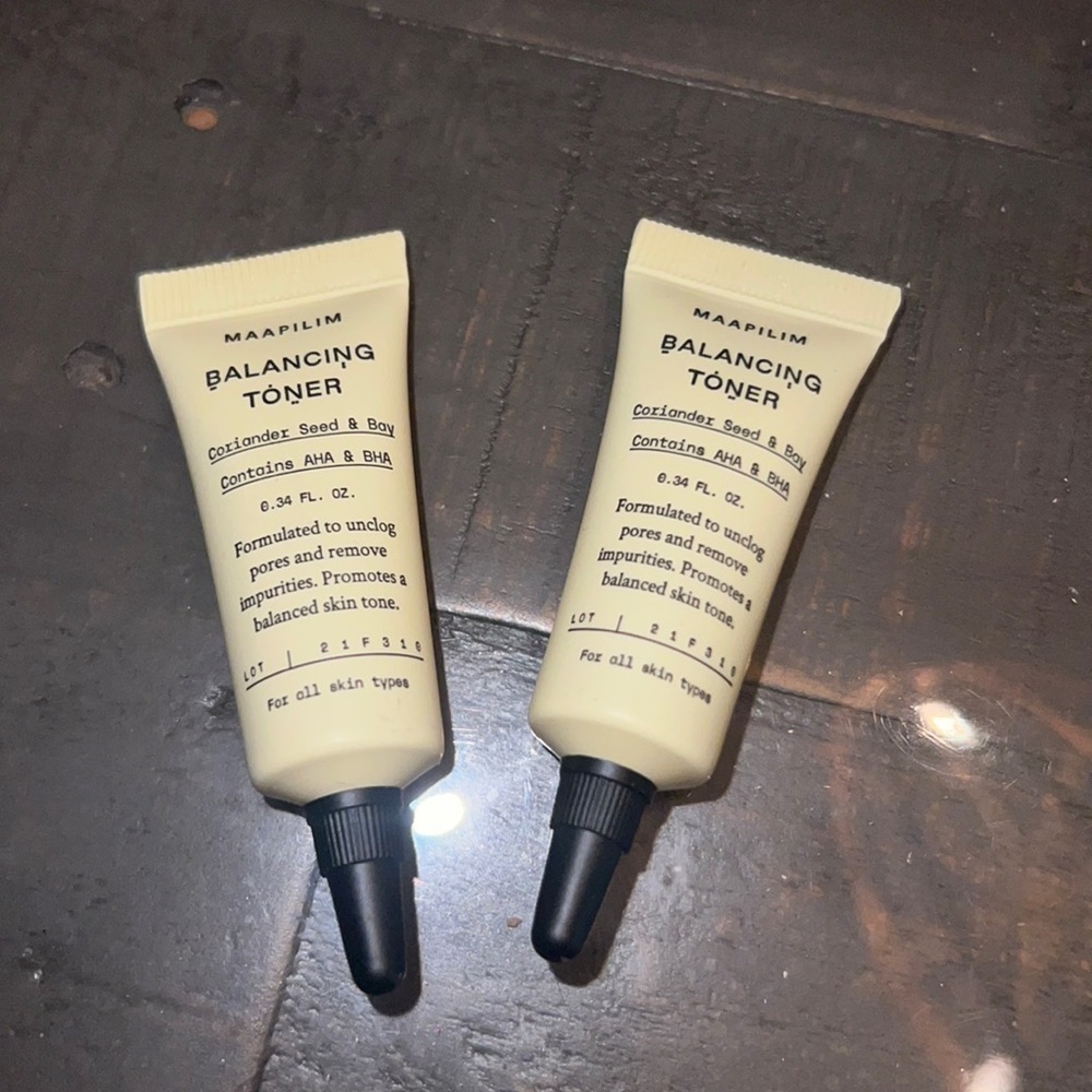 MAAPILIM Balancing Coriander Seed & Bay Toner  NEW 2 Total‎